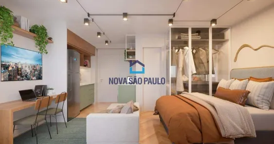 Apartamento com 1 Quarto à venda, 33m² no Pinheiros, São Paulo