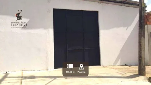 Galpão/Depósito/Armazém para alugar, 190m² no Paupina, Fortaleza