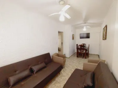 Apartamento com 1 Quarto para alugar, 45m² no Aviação, Praia Grande
