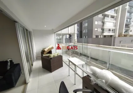 Apartamento com 1 Quarto para alugar, 34m² no Cidade Monções, São Paulo