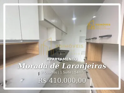 Apartamento com 2 Quartos à venda, 54m² no Morada de Laranjeiras, Serra