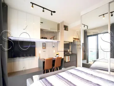 Flat com 1 Quarto à venda, 26m² no Indianópolis, São Paulo