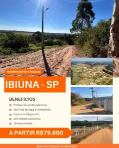 Lote/Terreno à venda, 500m² no Recreio, Ibiúna