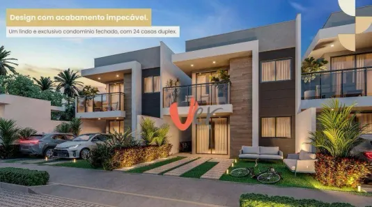 Casa de Condomínio com 4 Quartos à venda, 132m² no Pires Facanha, Eusébio
