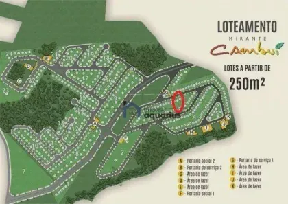 Lote/Terreno à venda, 250m² no Putim, São José dos Campos
