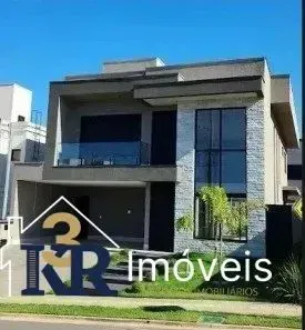 Casa de Condomínio com 3 Quartos à venda, 251m² no Jardins Bolonha, Senador Canedo