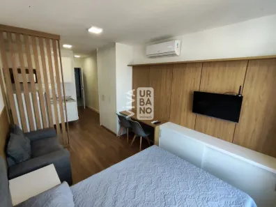 Apartamento com 1 Quarto para alugar, 28m² no Aterrado, Volta Redonda