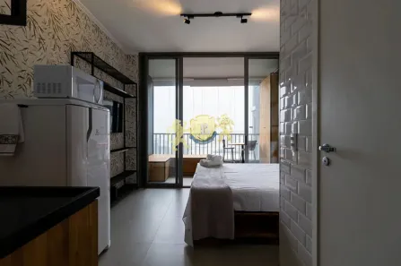 Flat com 1 Quarto para alugar, 25m² no Perdizes, São Paulo
