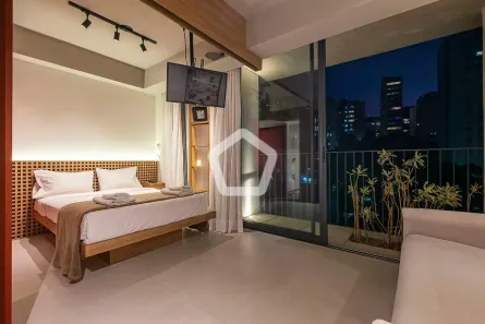 Apartamento com 1 Quarto à venda, 28m² no Jardim das Bandeiras, São Paulo
