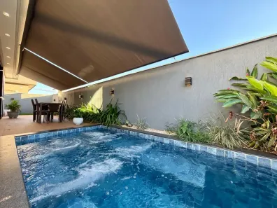 Casa de Condomínio com 3 Quartos à venda, 317m² no Jardins Bolonha, Senador Canedo