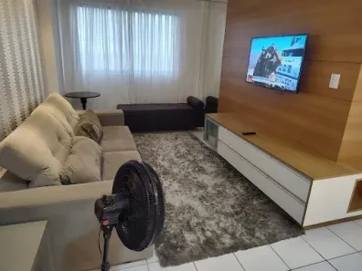 Apartamento com 3 Quartos para alugar, 85m² no Mangabeiras, Maceió