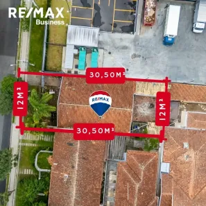 Lote/Terreno à venda, 366m² no Hugo Lange, Curitiba
