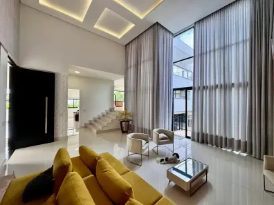 Casa de Condomínio com 4 Quartos para venda ou aluguel, 780m² no Residencial Aldeia do Vale, Goiânia