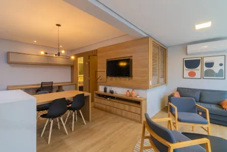 Apartamento com 1 Quarto para alugar, 52m² no Vila Olímpia, São Paulo