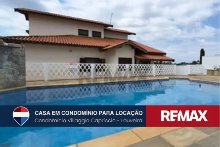 Casa de Condomínio com 4 Quartos para alugar, 300m² no Villaggio Capríccio, Louveira