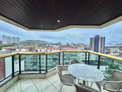 Apartamento com 3 Quartos à venda, 126m² no Loteamento João Batista Julião, Guarujá