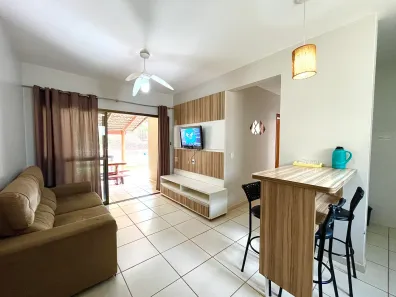 Casa de Condomínio com 2 Quartos à venda, 60m² no Condomínio Aldeia do Lago Flats e Bangalôs, Caldas Novas