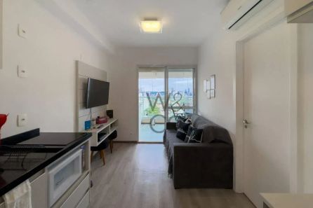 Apartamento com 1 Quarto à venda, 33m² no Brooklin Paulista, São Paulo