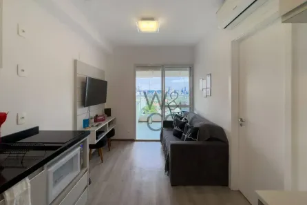 Apartamento com 1 Quarto à venda, 33m² no Brooklin Paulista, São Paulo