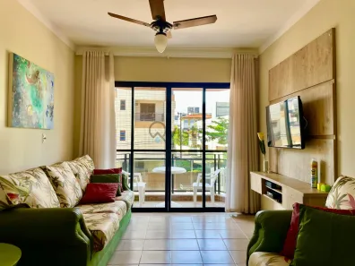 Apartamento com 2 Quartos à venda, 90m² no Loteamento João Batista Julião, Guarujá