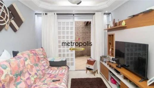 Sobrado com 2 Quartos à venda, 110m² no Vila Metalúrgica, Santo André