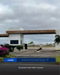Lote/Terreno à venda, 300m² no Centro, Petrolina