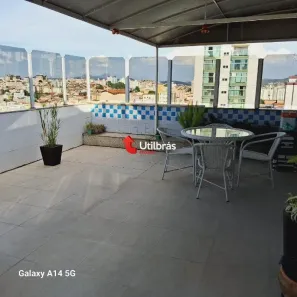 Cobertura com 3 Quartos à venda, 160m² no Sagrada Família, Belo Horizonte