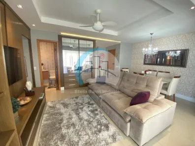 Apartamento com 3 Quartos para alugar, 100m² no José Menino, Santos