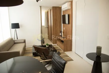Flat com 1 Quarto para alugar, 33m² no Vila Nova Conceição, São Paulo