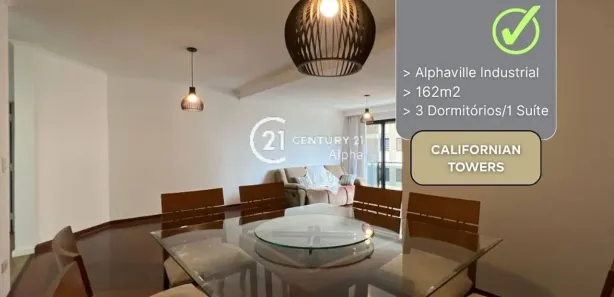 Apartamento com 3 Quartos à venda, 162m² no Alphaville Empresarial, Barueri