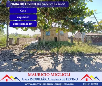 Casa com 4 Quartos à venda, 364m² no Praia do Ervino, São Francisco do Sul