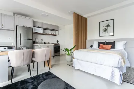 Apartamento com 1 Quarto para alugar, 35m² no Pantanal, Florianópolis