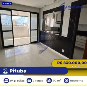 Apartamento com 3 Quartos à venda, 90m² no Pituba, Salvador