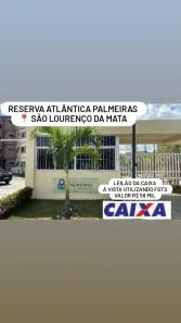 Apartamento com 2 Quartos à venda, 42m² no Pixete, São Lourenço da Mata