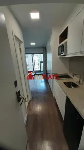 Apartamento com 1 Quarto para alugar, 26m² no Indianópolis, São Paulo