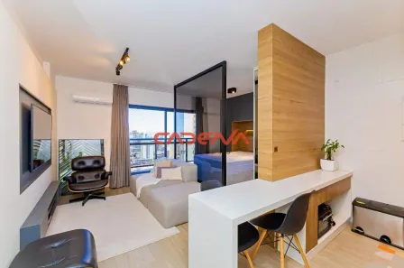 Apartamento com 1 Quarto para alugar, 35m² no Centro, Curitiba