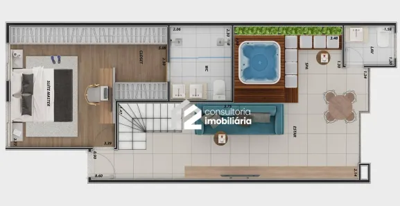 Cobertura com 1 Quarto à venda, 114m² no Anchieta, São Bernardo do Campo