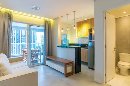 Apartamento com 1 Quarto à venda, 50m² no Indianópolis, São Paulo