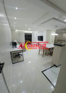 Apartamento com 2 Quartos para alugar, 86m² no Jardim Flor da Montanha, Guarulhos