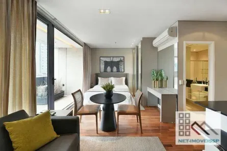 Apartamento com 1 Quarto para venda ou aluguel, 42m² no Vila Olímpia, São Paulo