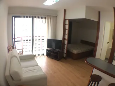 Flat com 1 Quarto para alugar, 35m² no Moema, São Paulo