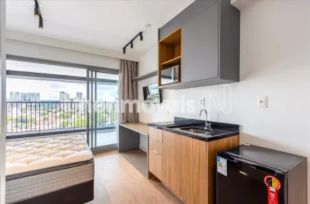 Apartamento com 1 Quarto para venda ou aluguel, 33m² no Vila Olímpia, São Paulo