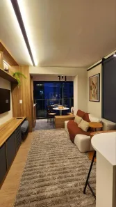 Apartamento com 1 Quarto para alugar, 33m² no Jardim Esplanada, São José dos Campos