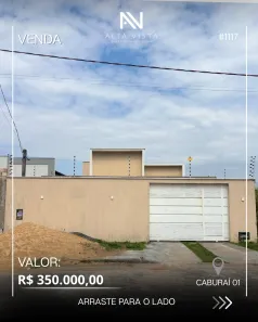 Casa com 2 Quartos à venda, 250m² no Murilo Teixeira Cidade, Boa Vista