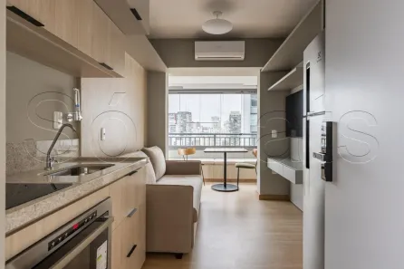 Apartamento com 1 Quarto para alugar, 30m² no Vila Nova Conceição, São Paulo