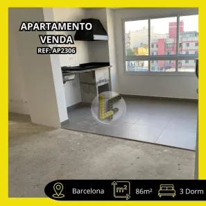 Apartamento com 3 Quartos à venda, 86m² no Barcelona, São Caetano do Sul