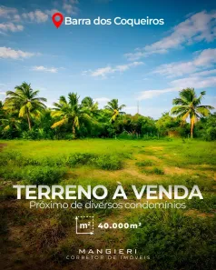 Lote/Terreno à venda, 40000m² no Olhos d'Água, Barra dos Coqueiros