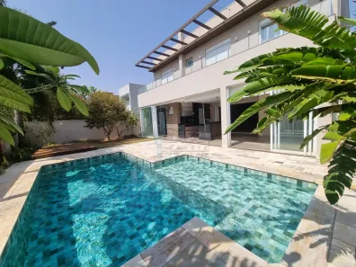 Casa de Condomínio com 5 Quartos para alugar, 407m² no Residencial e Empresarial Alphaville, Ribeirão Preto