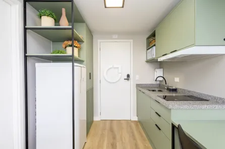 Apartamento com 1 Quarto para alugar, 26m² no Prado Velho, Curitiba