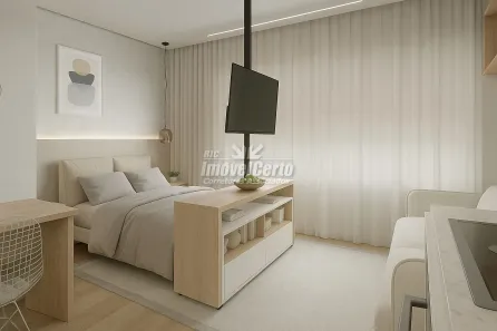 Apartamento com 1 Quarto à venda, 26m² no Tingui, Curitiba